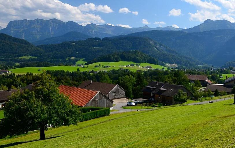 Bio Ferienbauernhof Greber Villa Schwarzenberg im Bregenzerwald Dış mekan fotoğraf